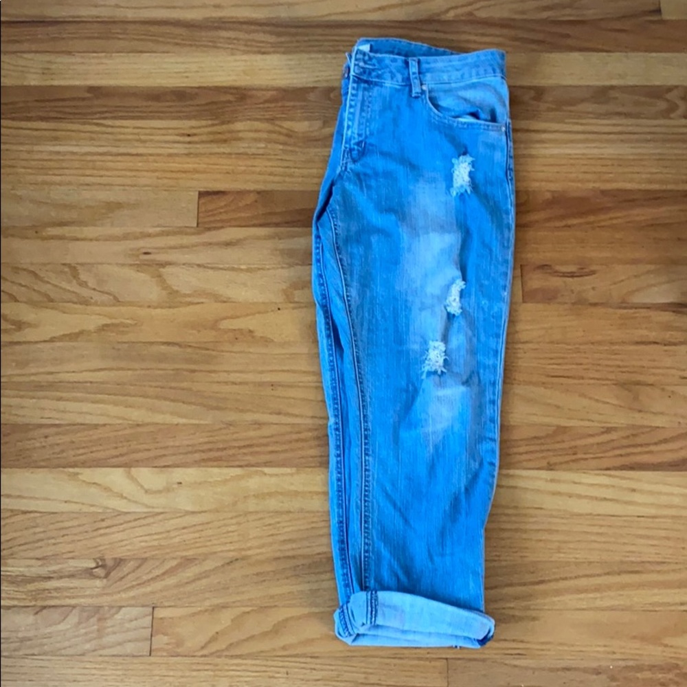 Dex distressed boyfriend jeans